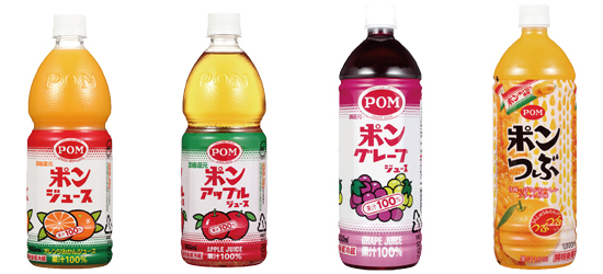 Pom商品のペットボトル容器について えひめ飲料